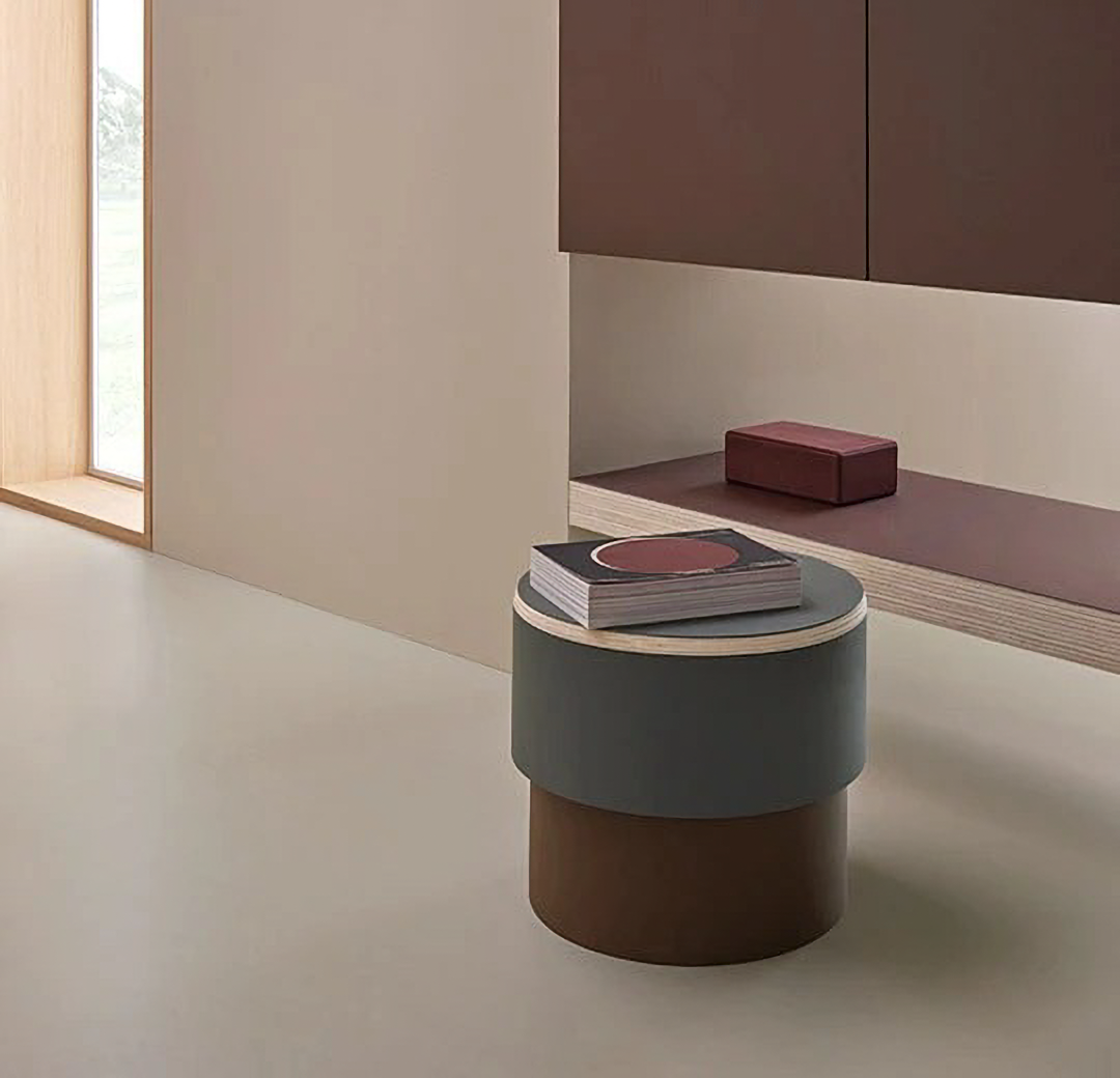 4172 mauve 1150mm×720mm new Forbo Desktop Furniture Linoleum Laminate - Mauve (4172